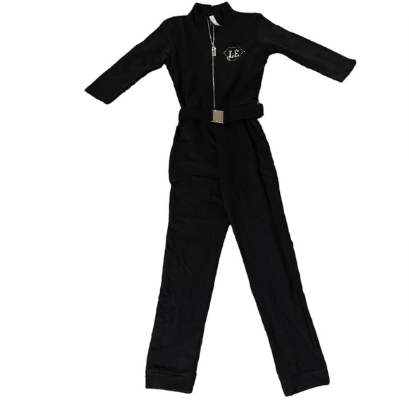 Lady Elite blingstone embellished belted jumpsuit. Never worn. One of a kind - Picture 1 of 6